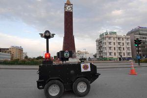 Robot en Túnez/AFP