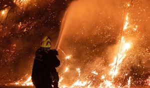 Los incendios por cuenta de la ola de calor que vive Chile no dan tregua