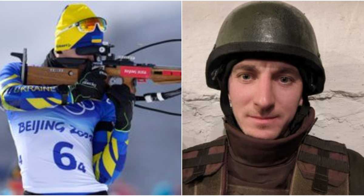 Ukrainian sports star taking up arms