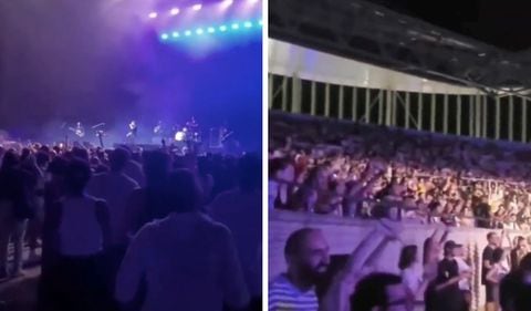 El cantante de The Killers, invitó a un ciudadano ruso al escenario y fue abucheado