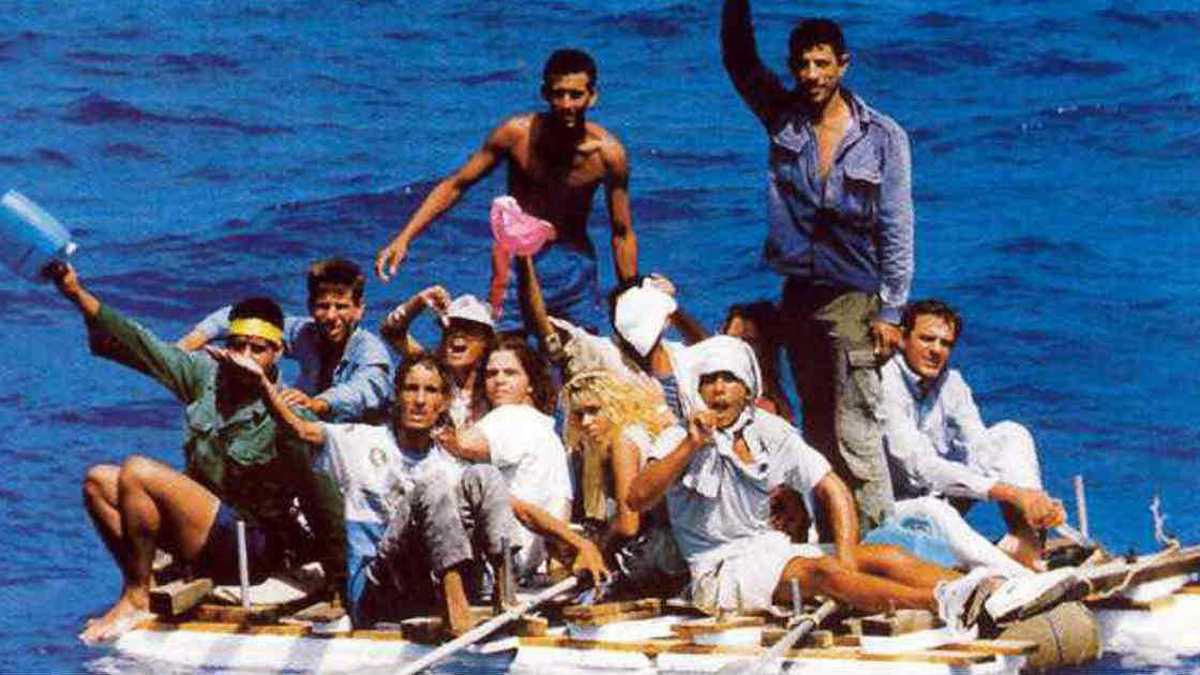 A los cubanos que llegan por mar a Estados Unidos se les conoce como 'Los Balseros'.