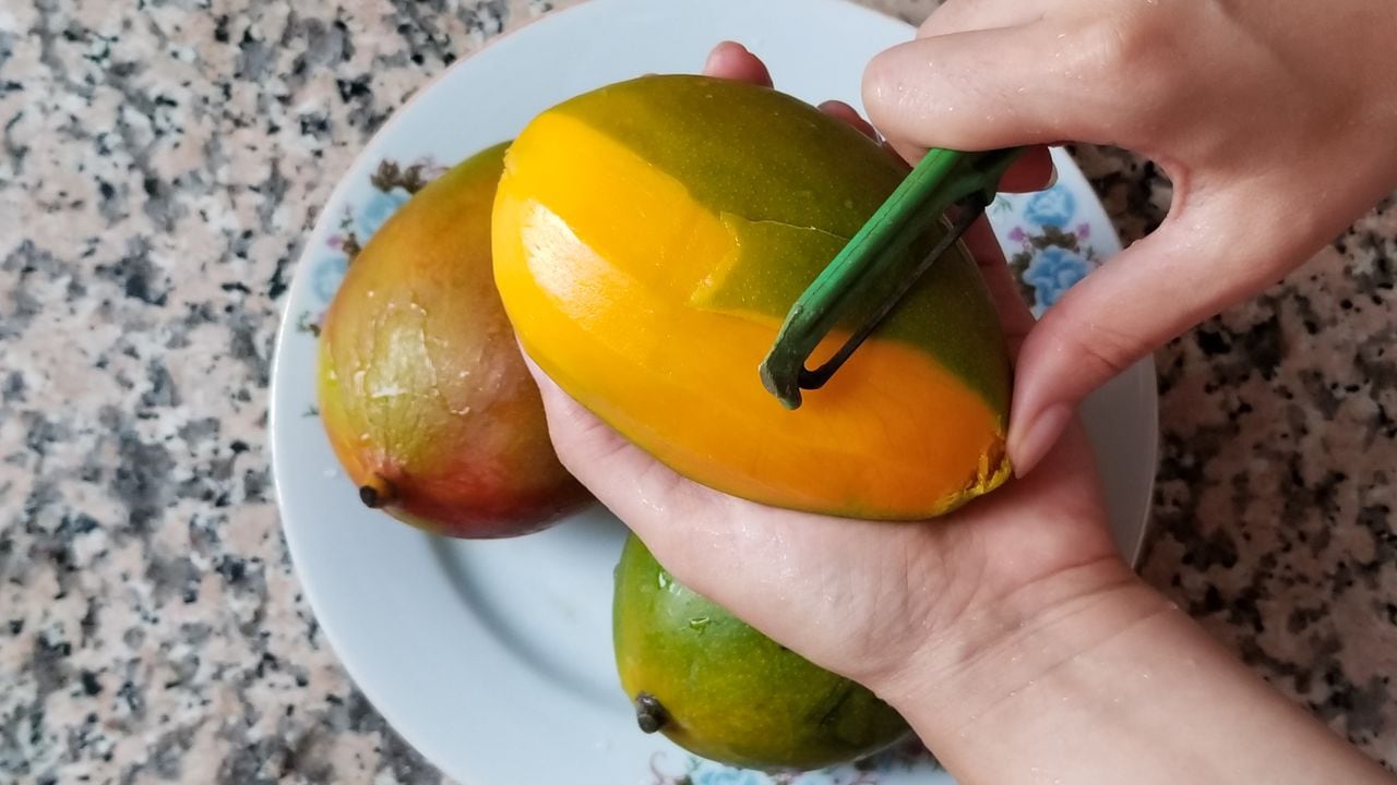 cáscara de mango