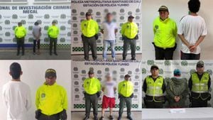 Los seis abusadores fueron capturados en los municipios de Cali, La Cumbre y Yumbo.