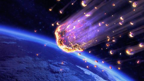 El riesgo de que un meteorito impacte directamente sobre la Tierra y ello conduzca al exterminio de la humanidad es uno de los interrogantes que científicos alguna vez han puesto en discusión.