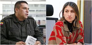 General en retiro Humberto Guatibonza y Laura Sarabia