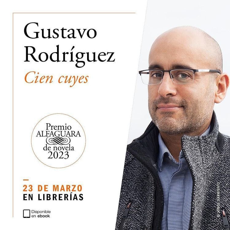 La novela 'Cien cuyes', del escritor peruano Gustavo Rodríguez, se llevó el Premio Alfaguara 2023.