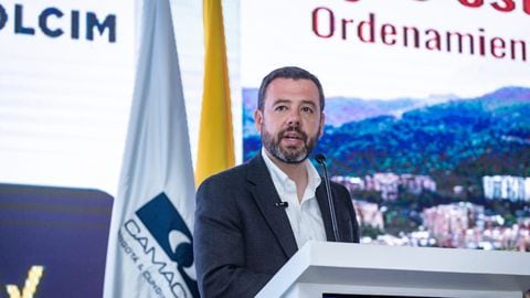 El alcalde Carlos Fernando Galán participó de la Asamblea de Camacol.