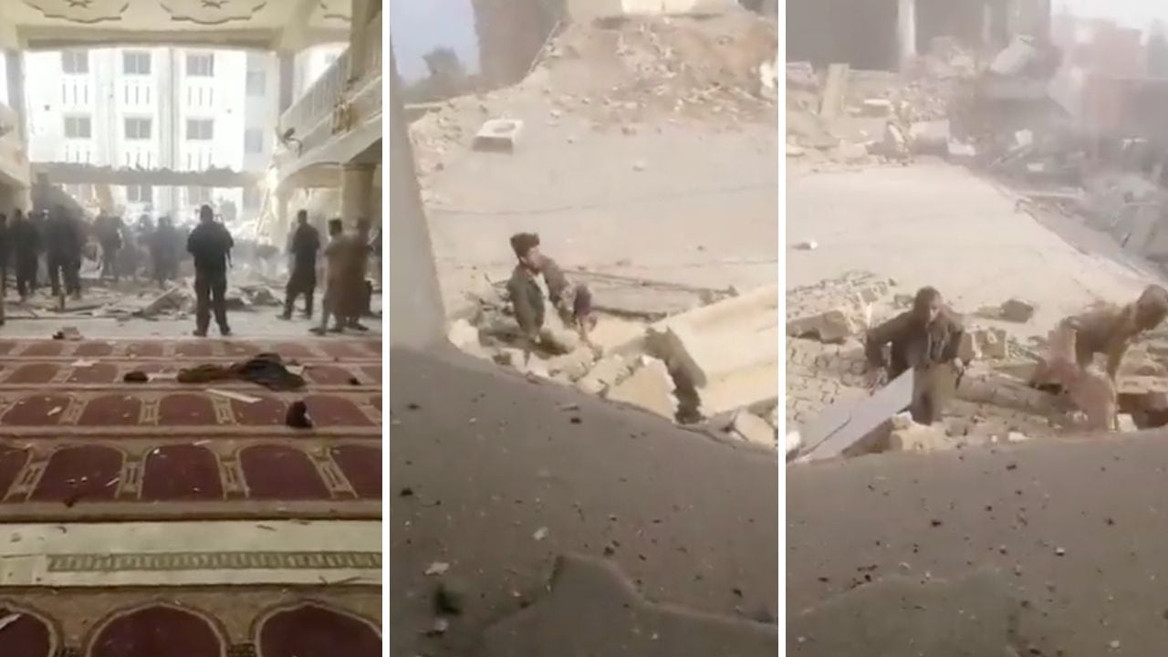 Las imágenes del atentado, donde se ve salir gente de los escombros, le están dando la vuelta al mundo