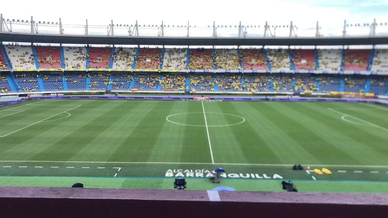 Estadio Metropolitano: Colombia vs. Ecuador 14/10/2021