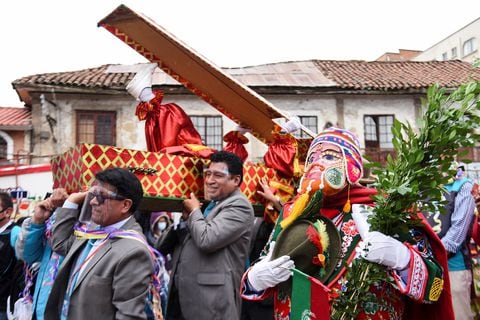 Temporada de carnaval en La Paz