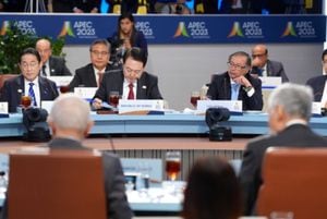 Presidente Gustavo Petro en cumbre de APEC