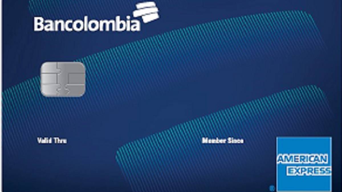 Bancolombia lanza primera tarjeta de crédito sin cuota de manejo. Está respaldada por American Express