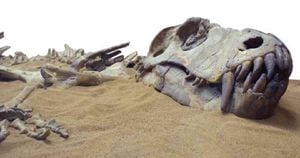 Los dinosaurios murieron hace cerca de 66 millones de años.  Foto: Getty Images