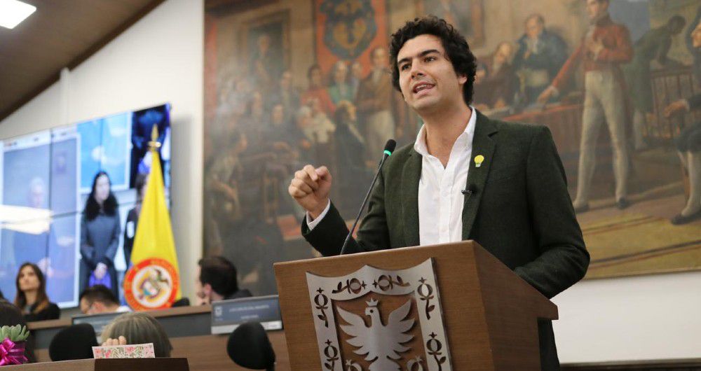 Martín Rivera, concejal de Bogotá por Alianza Verde.