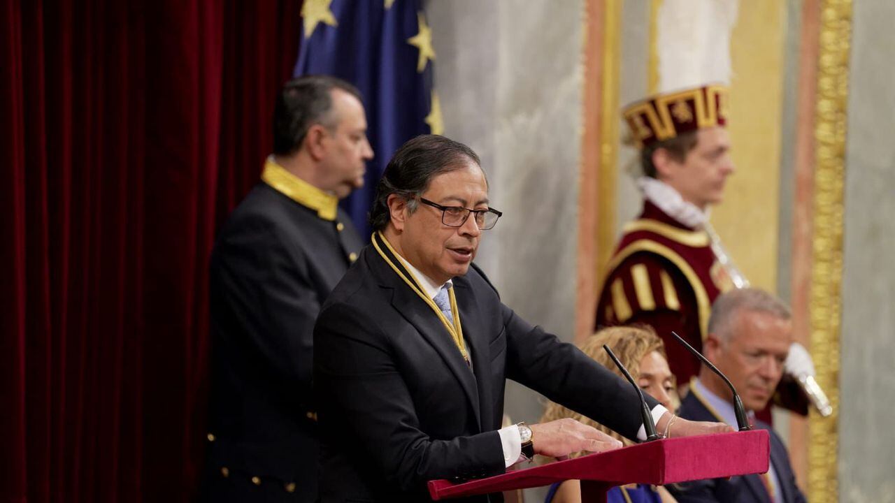 Presidente Gustavo Petro visita a España rey Felipe VI de España Mayo 3 2023