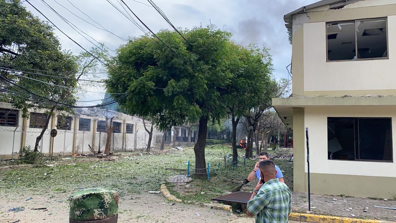 Carro bomba en Cúcuta.