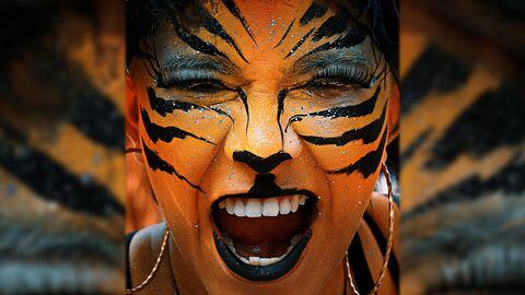 NO USAR, USO EXCLUSIVO MEJOR COLOMBIA, Máscaras Carnaval de Barranquilla
