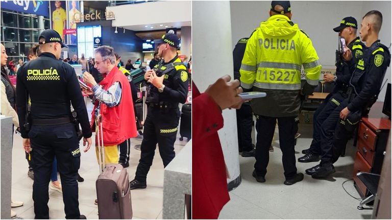 Pasajero italiano agrede a funcionarias de Avianca en el aeropuerto El Dorado; las atacó con un teclaro tras negarle el embarque por documentación incompleta