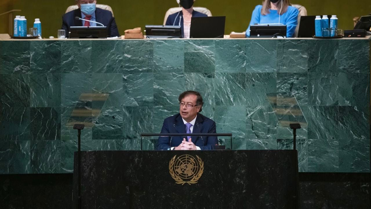 Gustavo Petro en la Asamblea General de la ONU
