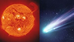 Nasa monitorea un cometa con trayectoria hacia el Sol.