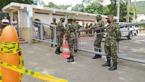 Brigada 30 del Ejercito en la ciudad de Cucuta salida rueda de prensa
