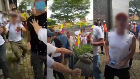 Agresiones a periodistas en Medellín