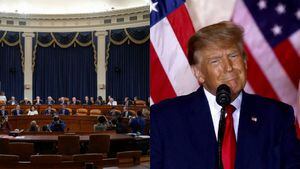 El Congreso de Estados Unidos aprobó que se revisen las declaraciones del expresidente Donald Trump. Foto: AFP.