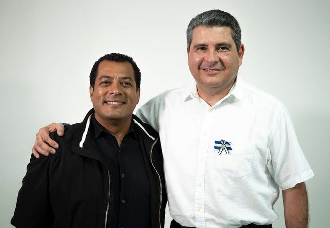 A Félix Maradiaga y Juan Sebastián Chamorro se les quitó su nacionalidad por parte del gobierno de Nicaragua. Foto: Twitter @gersonsnayder