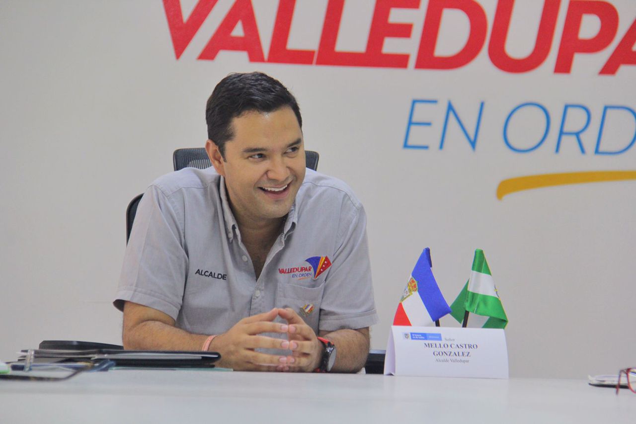 José Santos Castro González, alcalde de Valledupar.