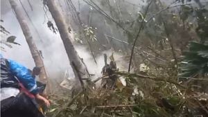 En esta zona del sur de Bolívar cayó el helicóptero del Ejército Nacional. Hay nueve militares muertos.