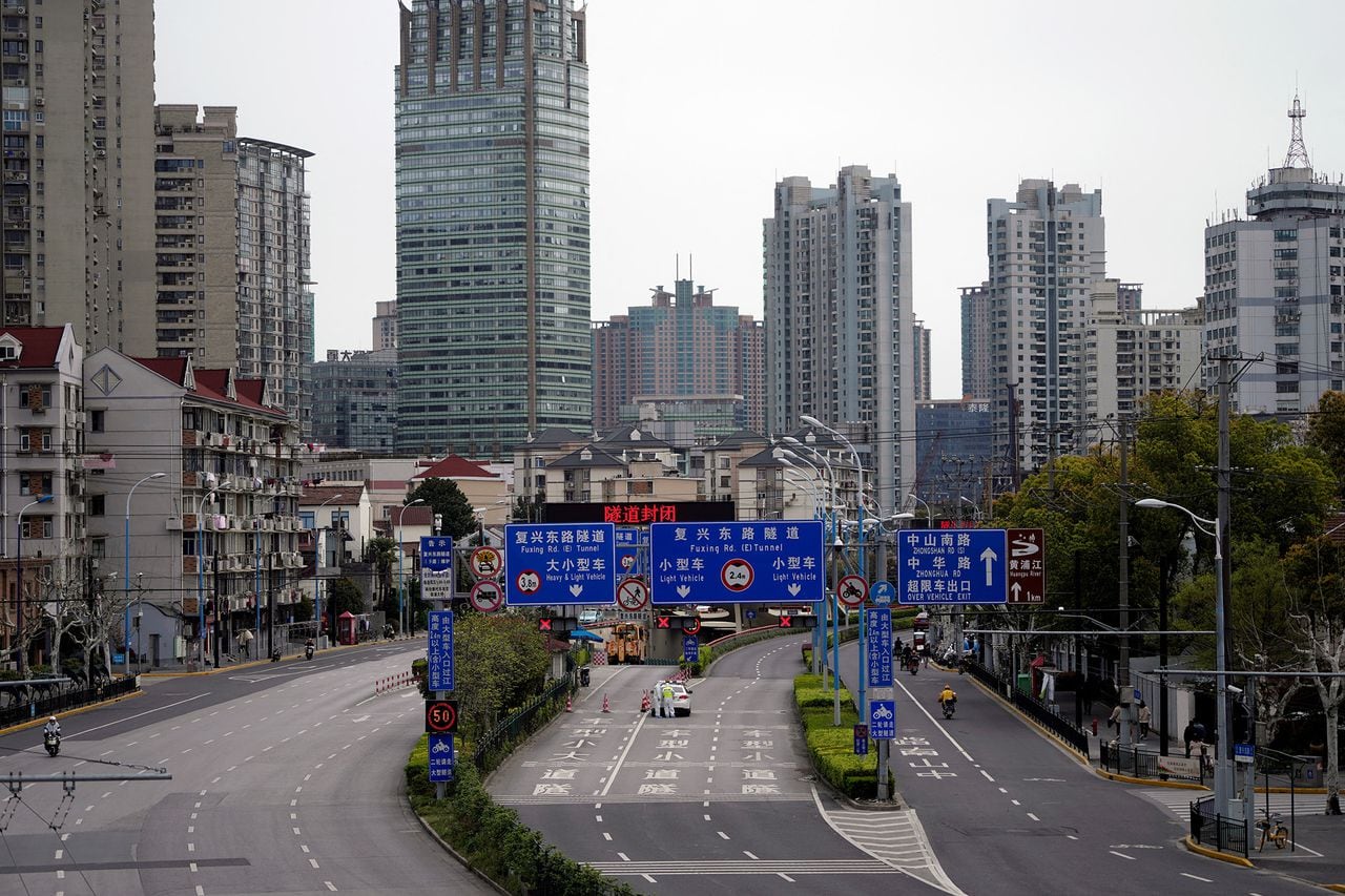el cierre de Shanghái