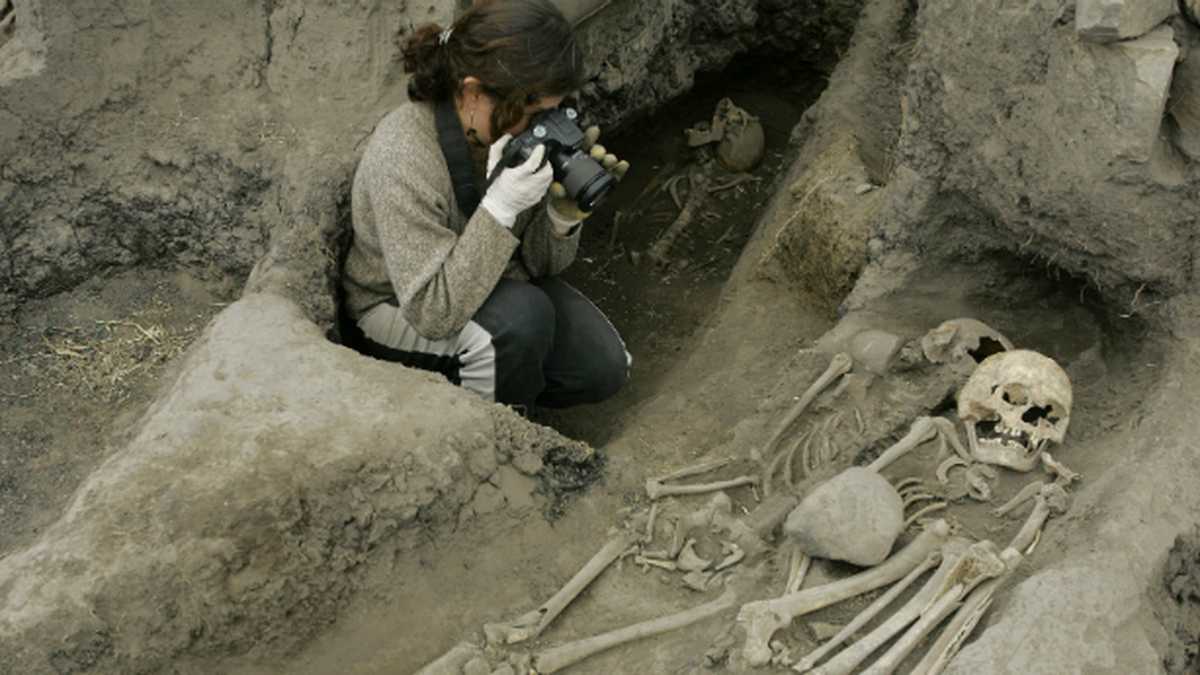 Restos humanos pre-hispánicos encontrados en Usme. 