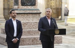 Presidente Iván Duque Vota