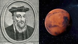 El francés realizó una inquietante profecía que involucra al planeta Marte.