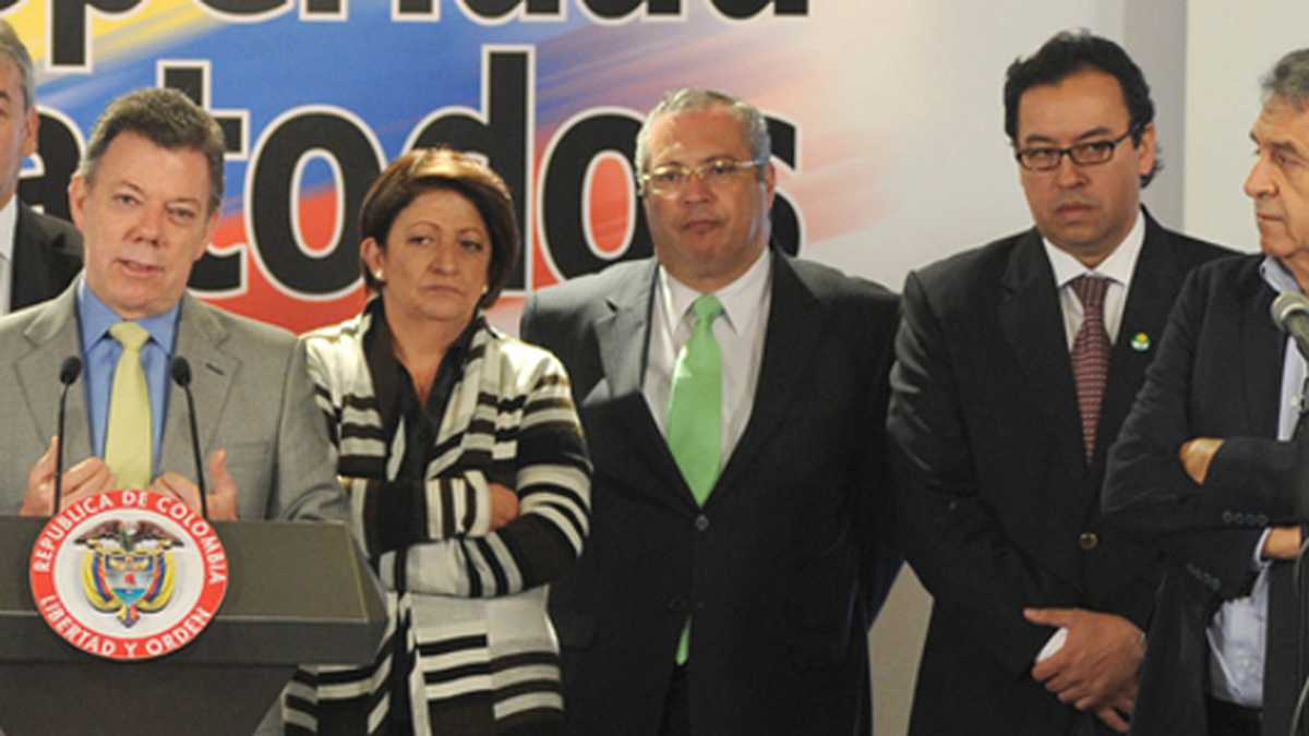Para el presidente Santos, la adhesión del Partido Verde en la Unidad Nacional enriquece el debate.