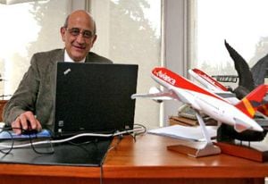 German Efromovich, dueño de la compañía Avianca.