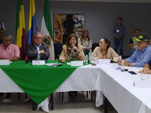 La congresista Piedad Correal estuvo reunida con el ministro de Justicia Néstor Osuna, para revisar la situación carcelaria en Quindío.
