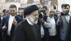 Ebrahim Raisi, presidente de Irán