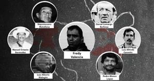 siete de los asesinos en serie en Colombia. 