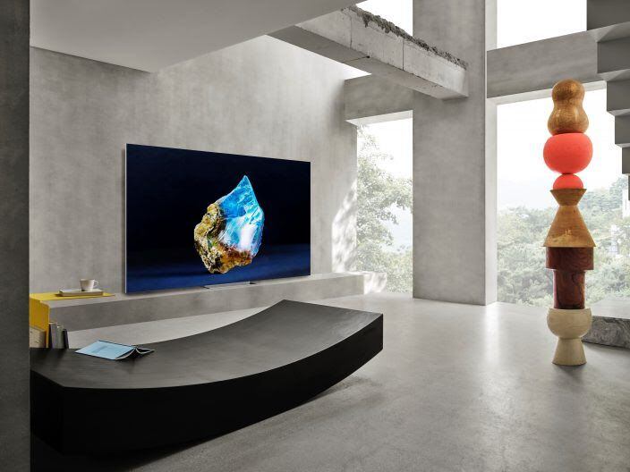 Samsung presentó su televisor Neo QLED en el CES 2023.