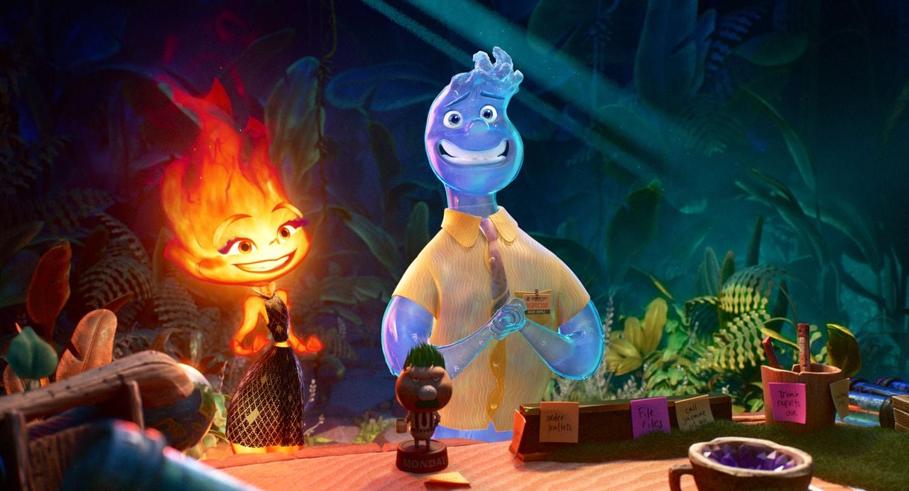Elementos es la cinta más reciente de Disney Pixar.