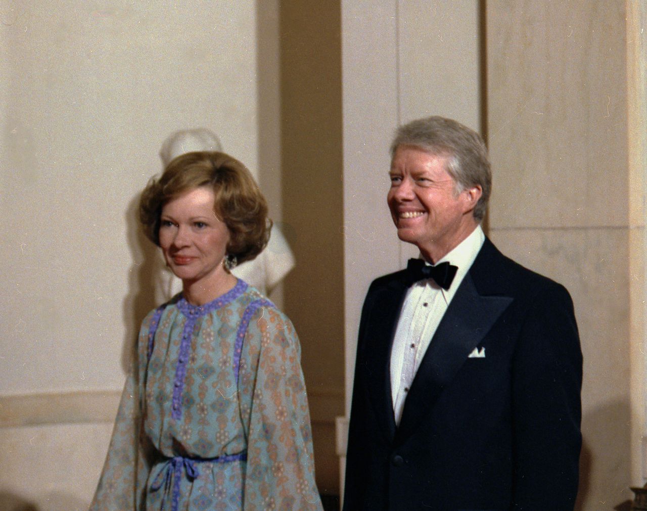 Jimmy Carter y su esposa Rosalynn Carter cumplen en 2023, 77 años de casados