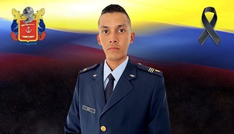 Este es el cadete Juan David Díaz Solano.