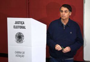 Jair Bolsonaro (Photo by Mauro PIMENTEL / AFP)