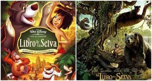 El libro de la selva - La historia de Mowgli, el niño de la selva se estrenó en 1967. Casi  cincuenta años después, en 2016, llegó a los cines la versión ‘live-action’. 