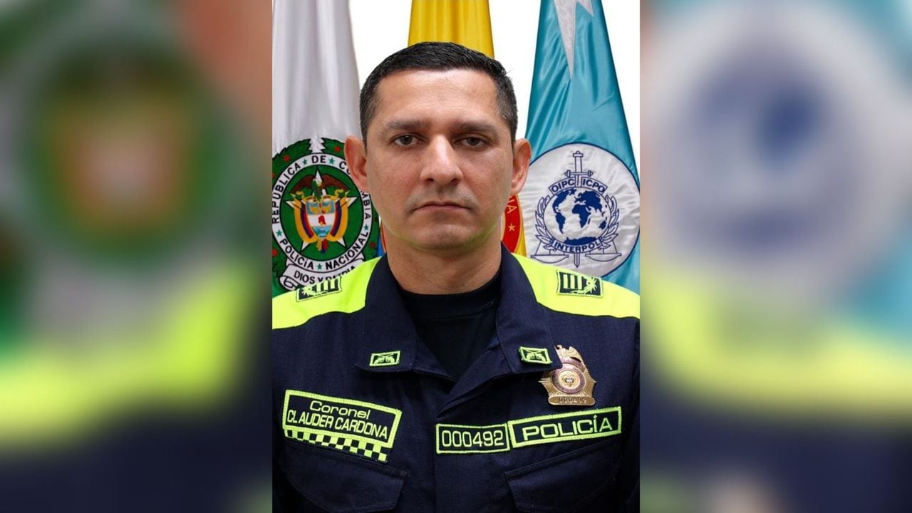 Clauder Carmona, comandante del Departamento de Policía Chocó.