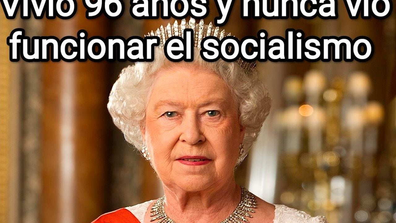 Memes de la reina Isabel inundaron las redes sociales.