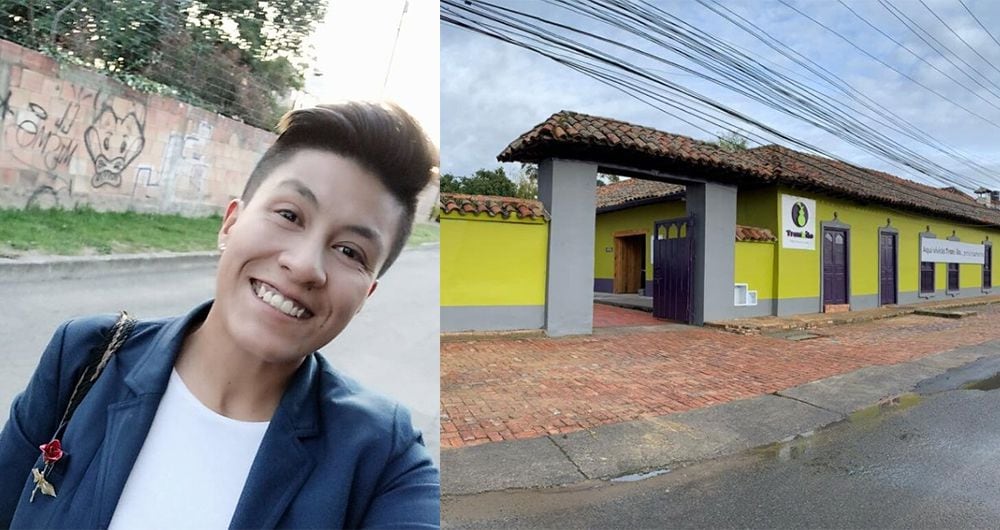 Alejandra Hernández, directora del conectivo "Público Cajicá", comparte jardín con el restaurante en el que Jorge Villalobos habría violado y acosado a 17 mujeres.