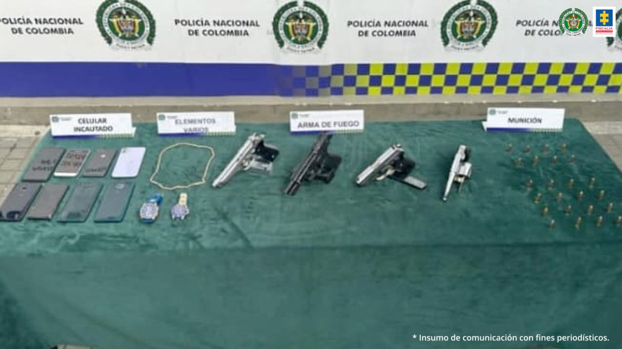 Las autoridades capturaron a Los Ñatos, acusados de hurtar carros.