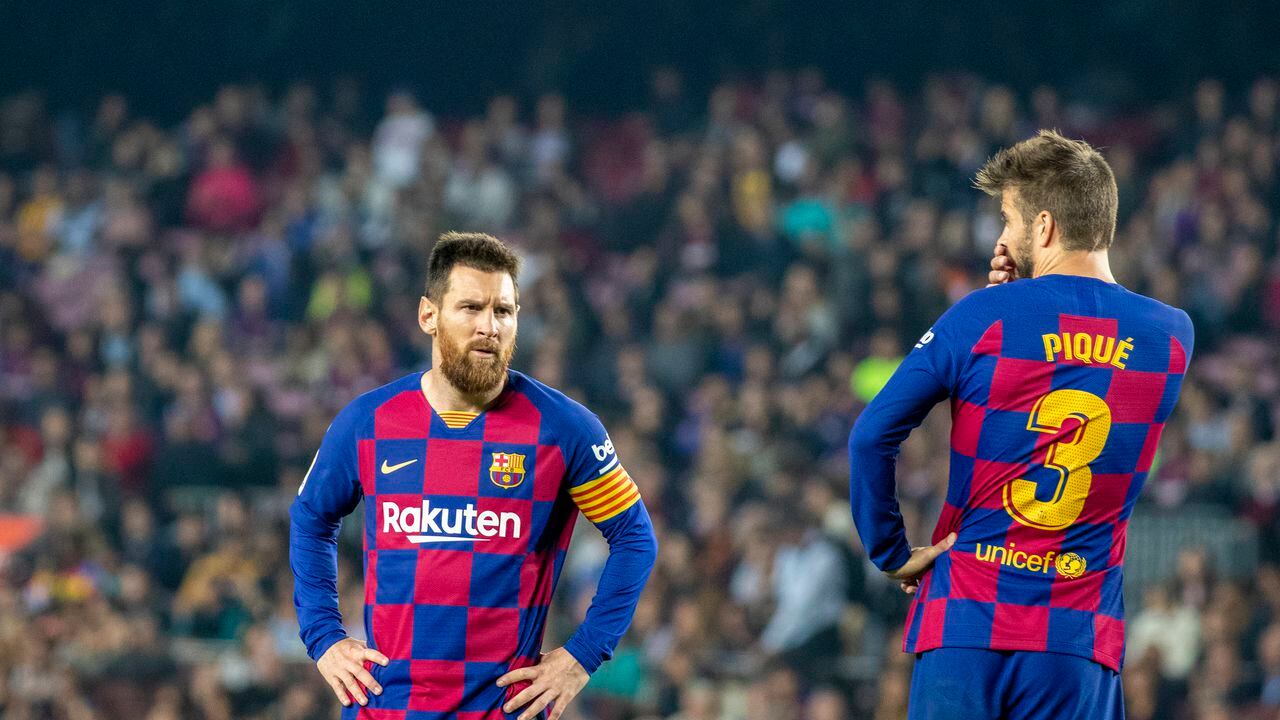 Messi y Piqué coincidieron en una época gloriosa del Barcelona.